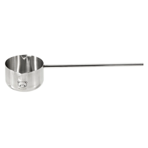 Oil-splashing small pot 304 stainless steel hot oil small pot mini omelette artifact egg dumplings hot oil small iron pot 2018