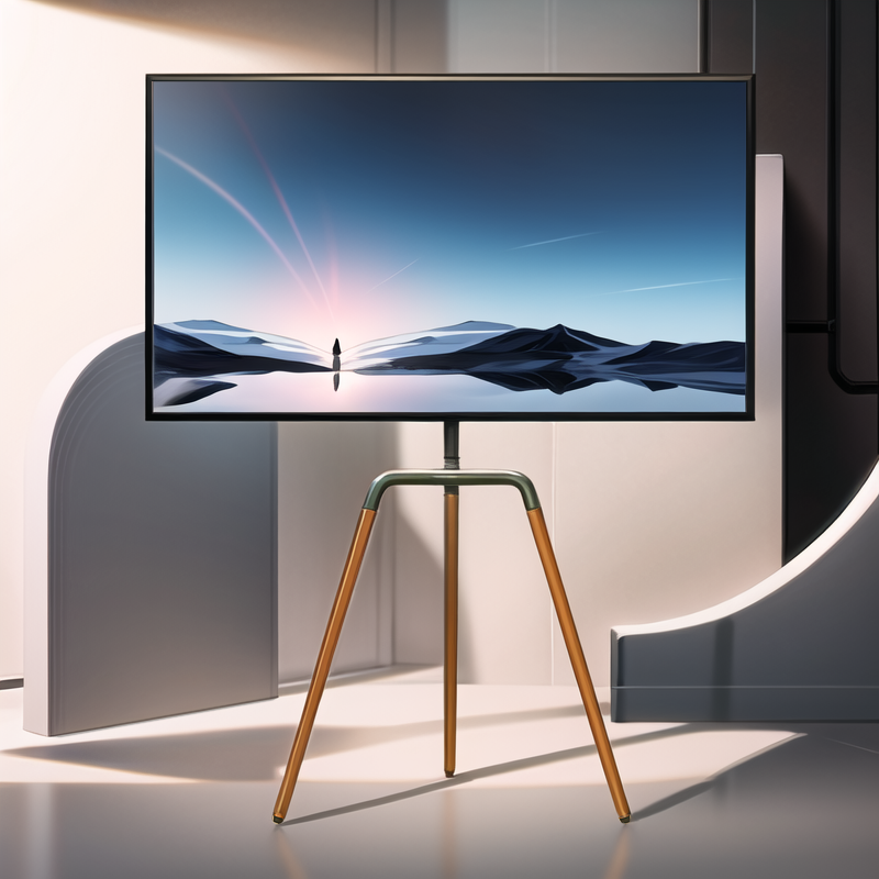 Bedroom master bedroom Nordic Wind solid wood TV Shelf Landing Rack Art Bracket Wood Three Legs Removable 2466-Taobao