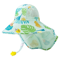 Tiantianzi childrens shawl sun hat girls fisherman hat boys sun hat summer beach hat 1036