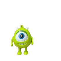 Teng Xuan ins illuminates and sounds big-eyed keychain ugly and cute creative schoolbag decoration pendant for friend’s daughter 1563