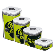Press-type sealed storage jar plastic food-grade snack dry goods storage jar grain storage box 1789