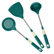 High temperature resistant silicone spatula special non-stick pot spatula silicone spatula set cooking spatula frying spoon soup spoon kitchen utensils 1155