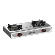 Suning gas stove double stove household old-fashioned gas stove double-head stove fierce fire energy-saving liquefied gas stove 421