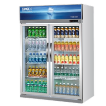 XINGX Star commercial display cabinet beer cabinet 500-1200 liter commercial refrigerated vertical freezer beverage cabinet