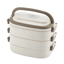 Meal-delivery insulated lunch box multi-layer microwave heated lunch box office worker divided lunch box large capacity portable 668