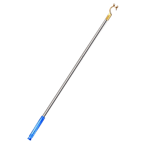 Stainless steel clothes drying fork balcony clothes pole household extended clothes drying pole clothes hanging clothes fork Huanghe 1117