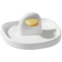 Pot spatula holder kitchen countertop pot lid rack household countertop chopping board rack cutting board placement rack Huanghe 1117