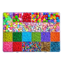 Amblyopia beads astigmatism farsightedness concentration training instrument threaded beads handmade diy educational material toys 1589