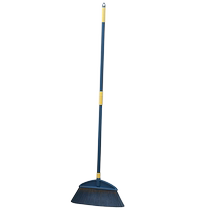 Soft bristle broom large extended pole broom long handle no bending down no hair stains sweeping artifact Huanghe 1117
