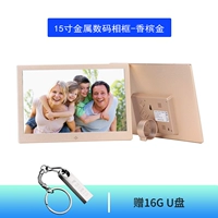 15-дюймовый-хампанский золото-составный диск 16G (около 5000 фотографий можно хранить)