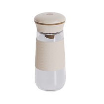 Tengxuan salt jar seasoning jar glass kitchen seasoning box salt control household quantitative salt jar seasoning bottle set 1563
