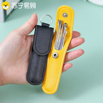 Ear-picking spoon set ear-picking tool ear-picking tool spiral cleaner adult ear pick high-end 1282C