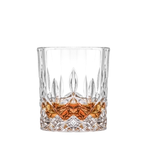 Whiskey glass European carved crystal glass foreign wine glass household water glass beer glass set 2313
