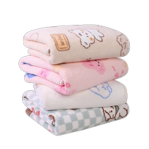 Jie Liya towel is more absorbent than pure cotton and is suitable for washing face at home quick-drying and cute for adults bathing wiping and drying hair facial towel 437