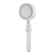 Cream style supercharged shower head bath heater shower bath pressurized faucet super rain shower set 1286
