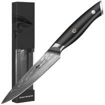 Crazy Shark imported Damascus high-quality fruit knife for household melon and fruit meat cutting knife sharp stainless steel one 1751