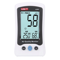 Unilide – détecteur de formaldéhyde domestique PM2 5 laser testeur de surveillance de la qualité de lair détection de brume 1058