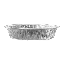 Air fryer special tinfoil tray box barbecue baking thickened tinfoil bowl silicon oil-absorbing paper plate food grade 1532