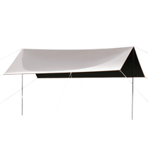 Black rubber sky canvas camping camping camping camping tent portable sun protection tent 951