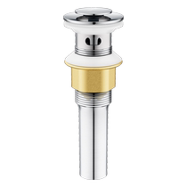 Wash basin drainer 304 accessories bathroom basin sink universal bounce drain pipe 1286