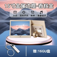 15-дюймовый-хампанский золото-составный диск 16G (около 5000 фотографий можно хранить)