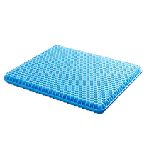 Jelly Honeycomb Gel Cushion Silicone Ice Cushion Chair Cushion Office Seat Cushion Summer Thickened Car Cooling Cushion 2508