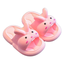 Child cool slippers Stomps Shit Summer Cartoon Cute Anti Slip Indoor Bath Soft Bottom Slippers Baby Slippers 1684