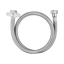 Submarine 2327 corrugated pipe 304 stainless steel water heater explosion-proof high pressure hot and cold water inlet pipe 4-point hose dedicated