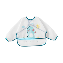 3384 Betis baby smock for eating waterproof and anti-dirty baby food supplement bib childrens rice pocket reverse dressing spring and summer