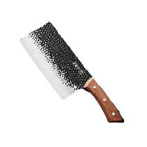 Wang Mazi kitchen knife household hand-forged meat slicer bone chopping knife chefs special knife combination 1648