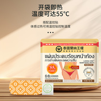 Thailand Lanna Royal Power Magnetic Navel Sticker Mugwort Hot Compress Pack Warm Baby Self-heating Navel Sticker Lazy Sticker 1441