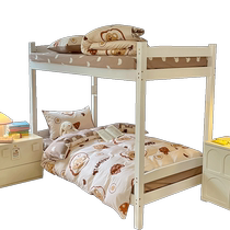 Hengyuanxiang cotton cartoon printed student suite dormitory single 0 9m three-piece set 150*200 quilt cover set 840