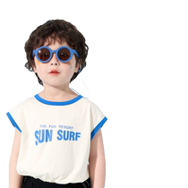 KK Tree Children Sunglasses Polarized Anti-Ultraviolet Male Girl Sunglasses Baby Ink Mirror Tide Boy Girl 1180