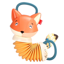 Small fox accordion childrens toy baby early teaching simulation hand-pull violon 1-3-year-old 6 baby mini instrument de musique 2273