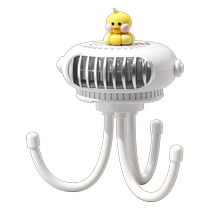 (Mosquito Repellent) Stroller Small Fan Octopus Octopus Handheld Portable Charging Mosquito Repellent Light Sound Outdoor Desktop Children Baby Trolley Crib Without Leafs-long sequel 595