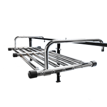 Balcony Clotheshorse Salle domestique Acier inoxydable Clotheshorse Stationary Sunning Extension Free of perforated Divinity 1615