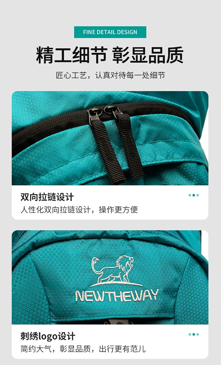 Luotuo Thể Thao Ngoài Trời Leo Núi Túi Ba Lô Chống Thấm Nước Giải Trí Du Lịch Đi Bộ Đường Dài Leo Núi Ba Lô Du Lịch Nam 847 ba lô du lịch big size ba lo du lich nu