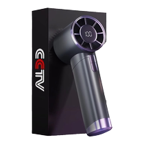 Handheld fan summer cooling artifact super powerful refrigeration mini semiconductor silent high wind small F2971