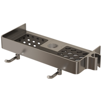 Shower rack free of punching bathroom shower room shelf bathroom shower rod shower gel tray bracket 1835