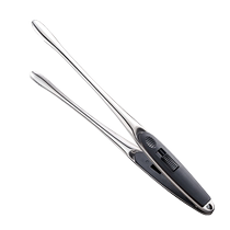 Stainless steel food clip 2259 kitchen barbecue barbecue clip household special anti-scald extended food clip for fried steak