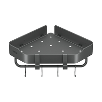 卫生间浴室置物架三角壁挂式免打孔转角厕所洗漱台洗澡间收纳1763