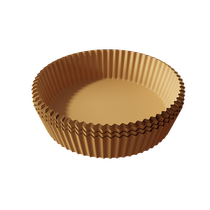 Air fryer special paper baking pan oil-absorbing paper holder food pad paper baking special paper baking tool round 1648