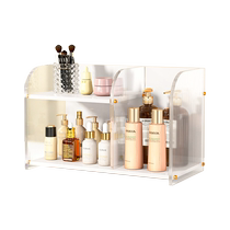 Childrens desk small storage rack acrylic cup rack office desktop simple bookshelf Huanghe 1117