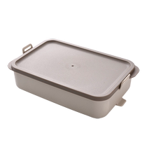 Crisper box food-grade refrigerator special storage box fruit lunch box microwaveable lunch box sealed box 2018