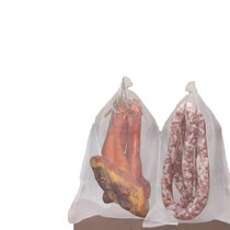 Teng Xuan sac en filet de bacon séché saucisse de canard séchée produits secs anti-mouche artefact de séchage sac en filet respirant anti-insectes et anti-oiseaux 1563