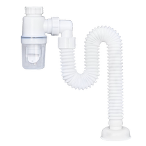 Wash basin Lower water pipe Anti-odour Smeiner Drain Pipe Deodorant Anti-Clogging Face Basin Under water Wash Basin Piping 1286