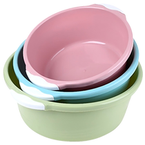 Water basin household large basin thickened for washing clothes and feet baby student washing vegetables dormitory washbasin Huanghe 1117