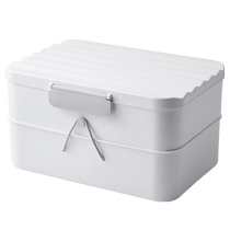 Student Dormitory Underwear Bra Storage Box Large Underwear Socks Three-in-One Compartment Organizing Box-Huanghe 1117