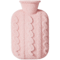 Hot water bottle filled hot water bottle for middle-aged and elderly people thickened and explosion-proof 2024 mini warm palace and belly warmer 2936