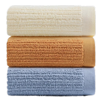 Jialiya pure cotton face towel household absorbent mens cotton womens soft face towel not easy to shed hair bathing 437